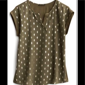 StitchFix Papermoon Reece print blouse